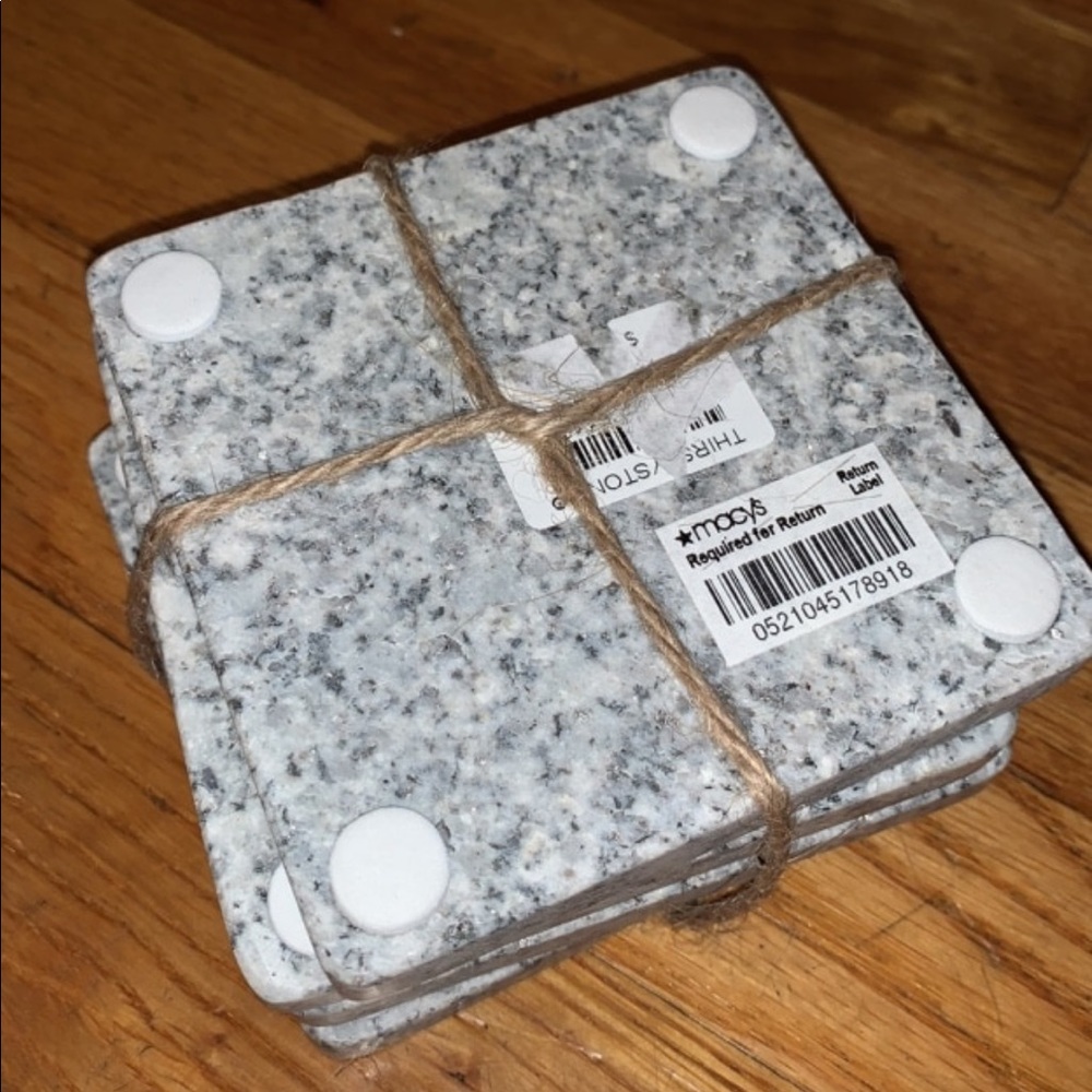 4 marble coasters - Picture 2 of 2
